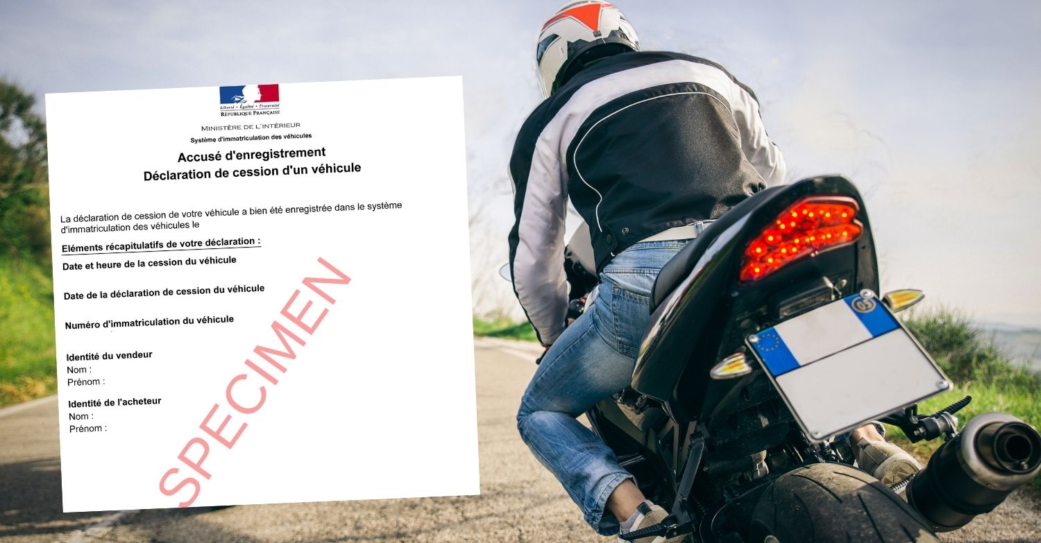 Quelle démarche ANTS pour vendre sa moto